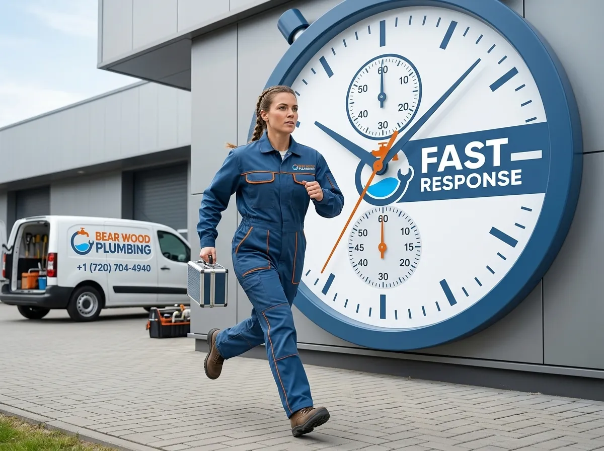 Fast Response Emergency Plumber serving Lakewood CO neighborhoods including Eiber, Belmar, Kendrick Lake, and Green Mountain